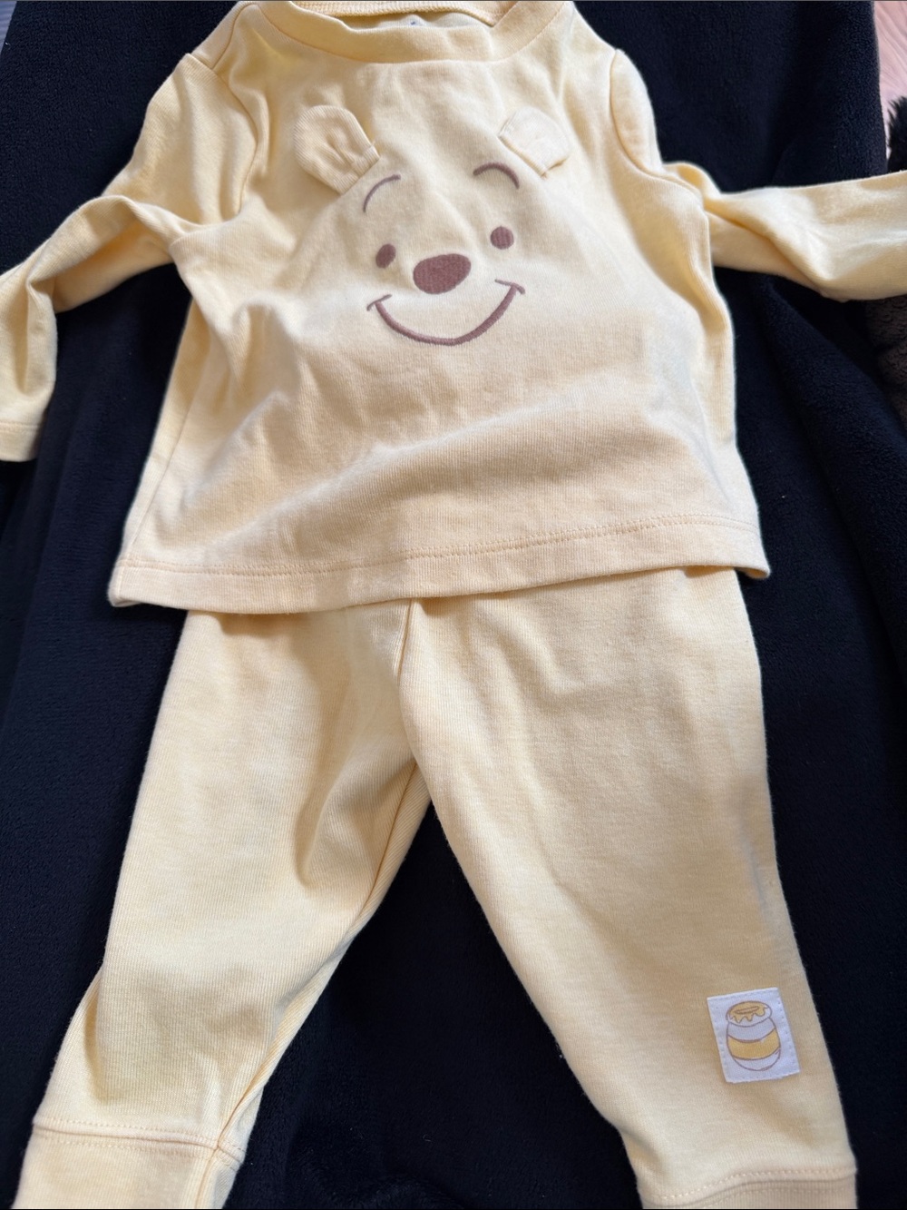 Disney Yellow Winnie-the-Pooh Pajama Set